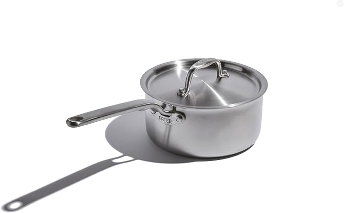 Heritage Steel Eater Series 3-Quart Saucepan with Lid by Heritage Steel - American Made