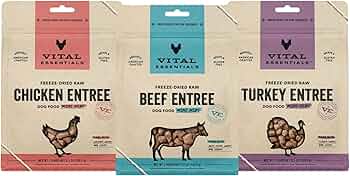 Vital Essentials Freeze-Dried Raw Cat Food, Chicken Mini Patties by Vital Essentials - American Made