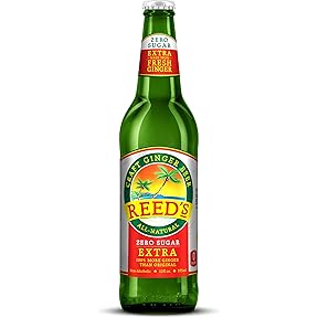 Reed's Stronger Ginger Beer — 12 oz Bottles 24-Pack by Reed's Inc. - American Made