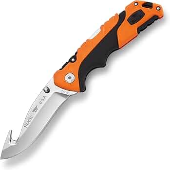 Buck Knives 660 Pursuit Pro Folding Hunting Knife S35VN with Guthook by Buck Knives - American Made