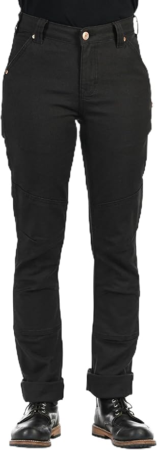 Dovetail Workwear GO to Stretch Canvas Pants for Women Carbon Black by Dovetail Workwear - American Made