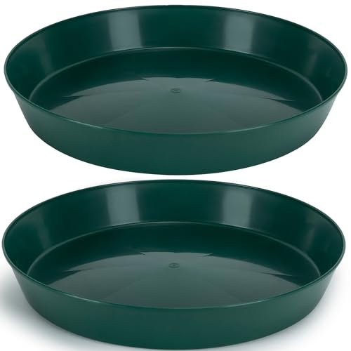 Austin Planter Saucers 16 Inch (14.2 Inch Base), Case of 2 by Austin Planter - American Made
