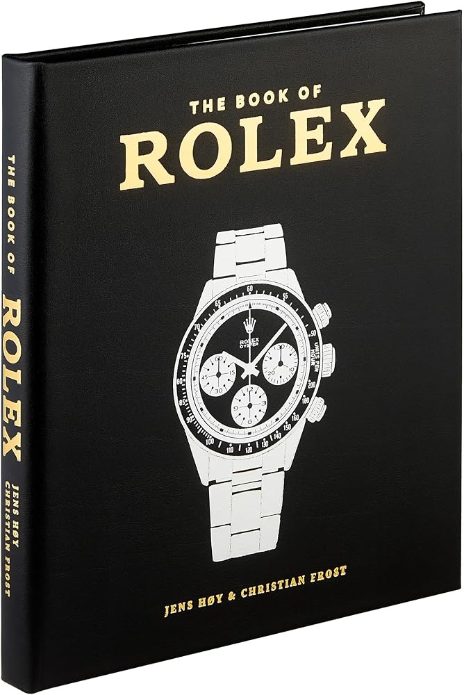 Graphic Image The Book of Rolex Handbound in Black Bonded Leather by Graphic Image - American Made