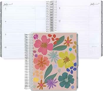 Erin Condren 7x9 Coiled Life Planner 18-Month by Erin Condren - American Made