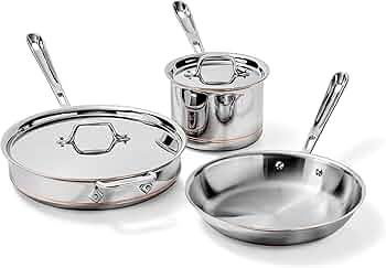 All-Clad Copper Core 5-Piece Cookware Set