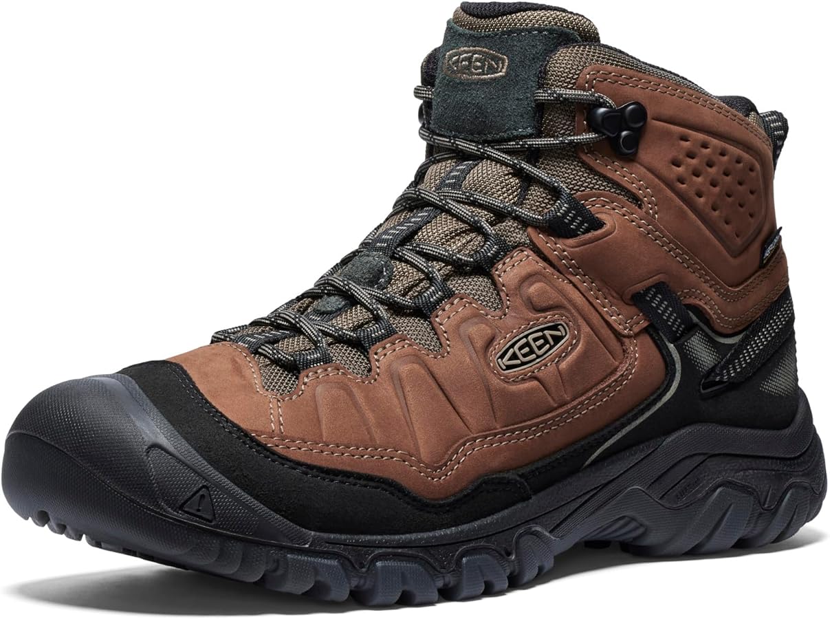 KEEN Men's Targhee 4 Mid Waterproof Hiking Boots by KEEN - American Made