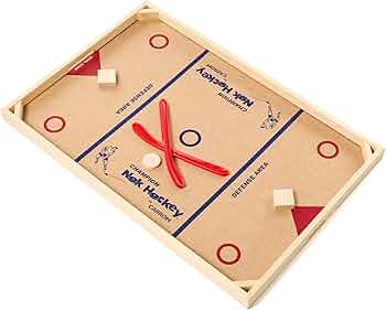 Carrom Champion Nok Hockey Game (Standard Size) by Carrom Company - American Made