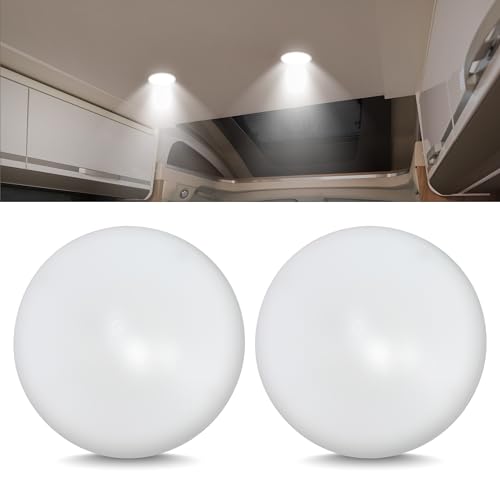 Command Electronics OEM 12V LED RV Low Profile Surface Mount Ceiling Light- Durable Design - Hardware & Connec by Command Electronics - American Made