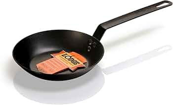 Lodge 8-Inch Pre-Seasoned Carbon Steel Skillet by Lodge Cast Iron - American Made