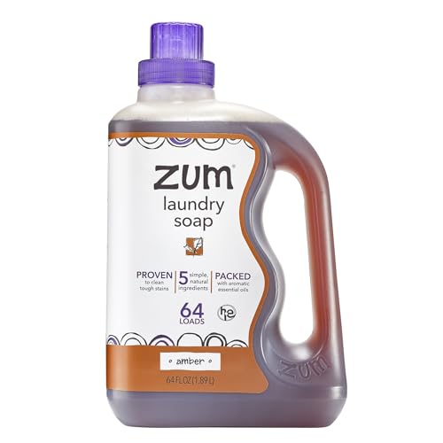 Zum Laundry Soap - Amber, 64 fl oz by Zum - American Made