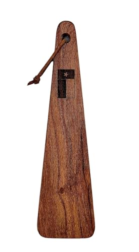 Cowboy Spatula Mesquite Wood Spatula- Texas Flag by Cowboy Spatula Company - American Made