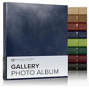 Graphic Image Leather Photo Album for 4x6 Photos 108 Pictures by Graphic Image - American Made