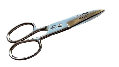 Cucina Napoli 7" Heavy Duty Kitchen Scissors | Multipurpose Kitchen Shears | Smooth and Sharp Stainless Steel by Cucina Napoli - American Made