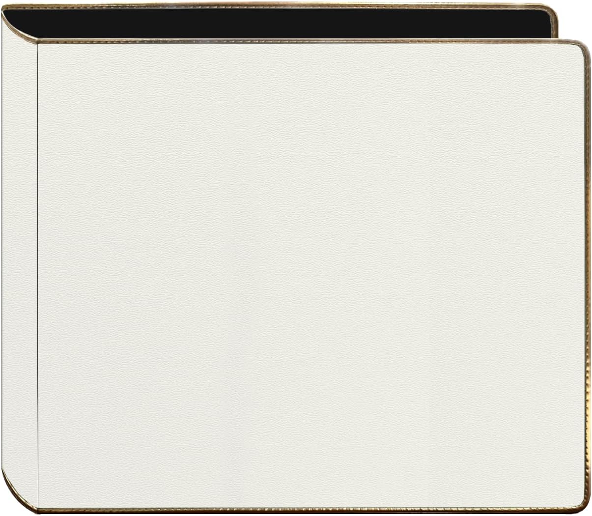 Pioneer Photo Albums 12x12 Gold Piped Edge Sewn 3-Ring Binder Scrapbook White by Pioneer Photo Albums - American Made