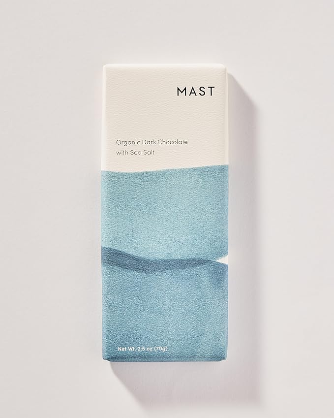 Mast Brothers Chocolate Bars Organic Kosher Classic Sea Salt 6 Pack 2.5oz Each by Mast Brothers Chocolate - American Made