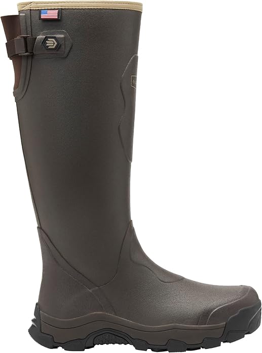 LaCrosse Alpha Evolution 17 Inch Mens Rubber Hunting Boots Waterproof Made in USA by LaCrosse Footwear - American Made