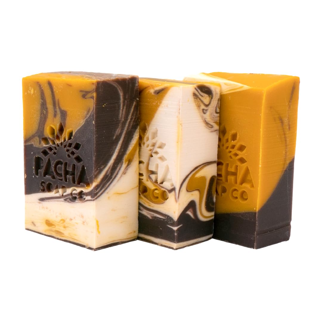 Pacha Soap Co Almond Goat Milk Bar Soap 3-Pack by Pacha Soap - American Made