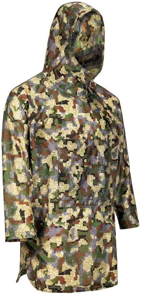 FORLOH Technical Packable Poncho Tactical Waterproof Camo Rain Poncho Made in USA by FORLOH - American Made