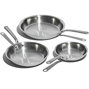 Made In Cookware 3-Piece CeramiClad Set by Made In Cookware - American Made