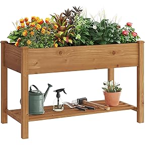 Gronomics Modular Raised Garden Bed 2 Level 48x95x26 by Gronomics - American Made