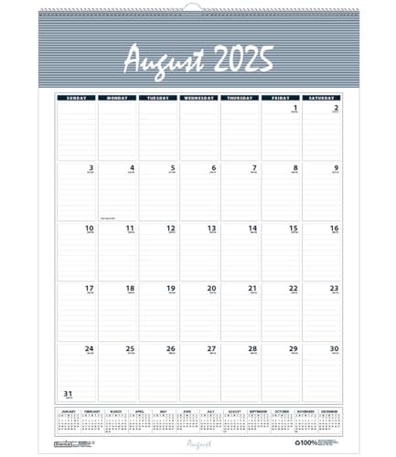 House of Doolittle Monthly Planner 2025 â€” 8.5x11 Recycled Paper by House of Doolittle - American Made