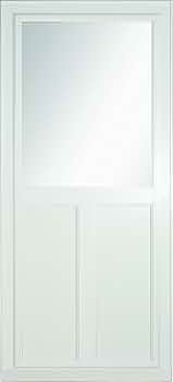 LARSON 80 Highview White 32-in Storm Door by Larson Manufacturing - American Made
