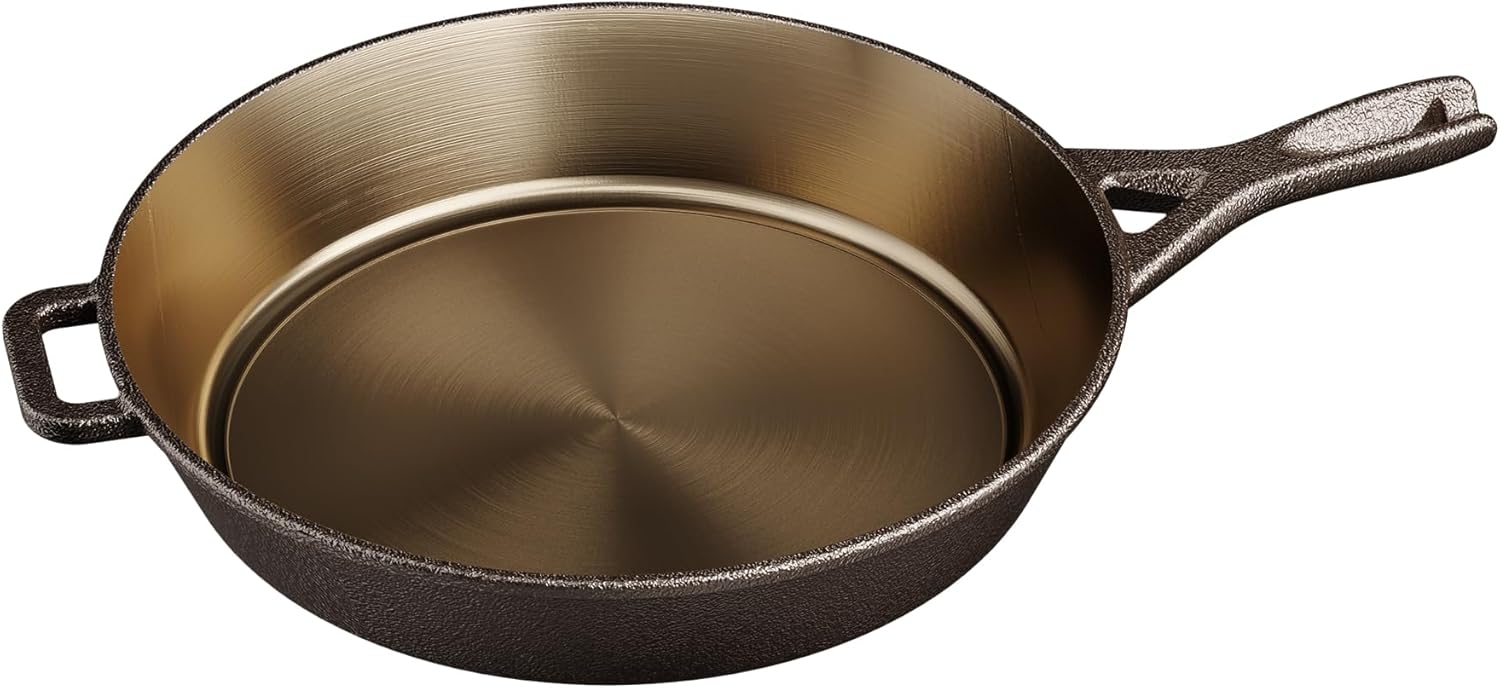 Smithey 12-Inch Cast Iron Skillet by Smithey Ironware Company - American Made