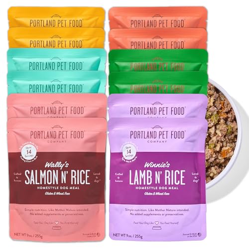 Portland Pet Food Company Fresh, Human Grade Dog Food Topper & Meal 12 Pack by Portland Pet Food Company - American Made