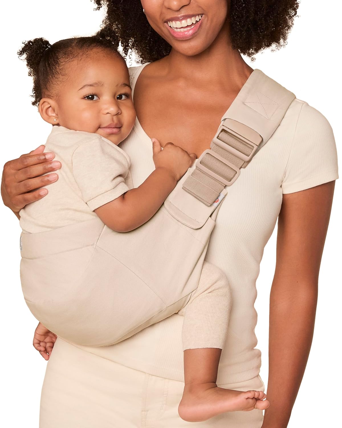 Ergobaby Upsie Sling Baby Carrier Toddler 17-45 lbs Natural Beige by Ergobaby - American Made