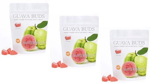 Butterfields Candy - Gourmet, Old-Fashioned GUAVA KIWI Buds Hard Candy | Gluten Free | Made with Real, Pure Ca by Butterfields - American Made