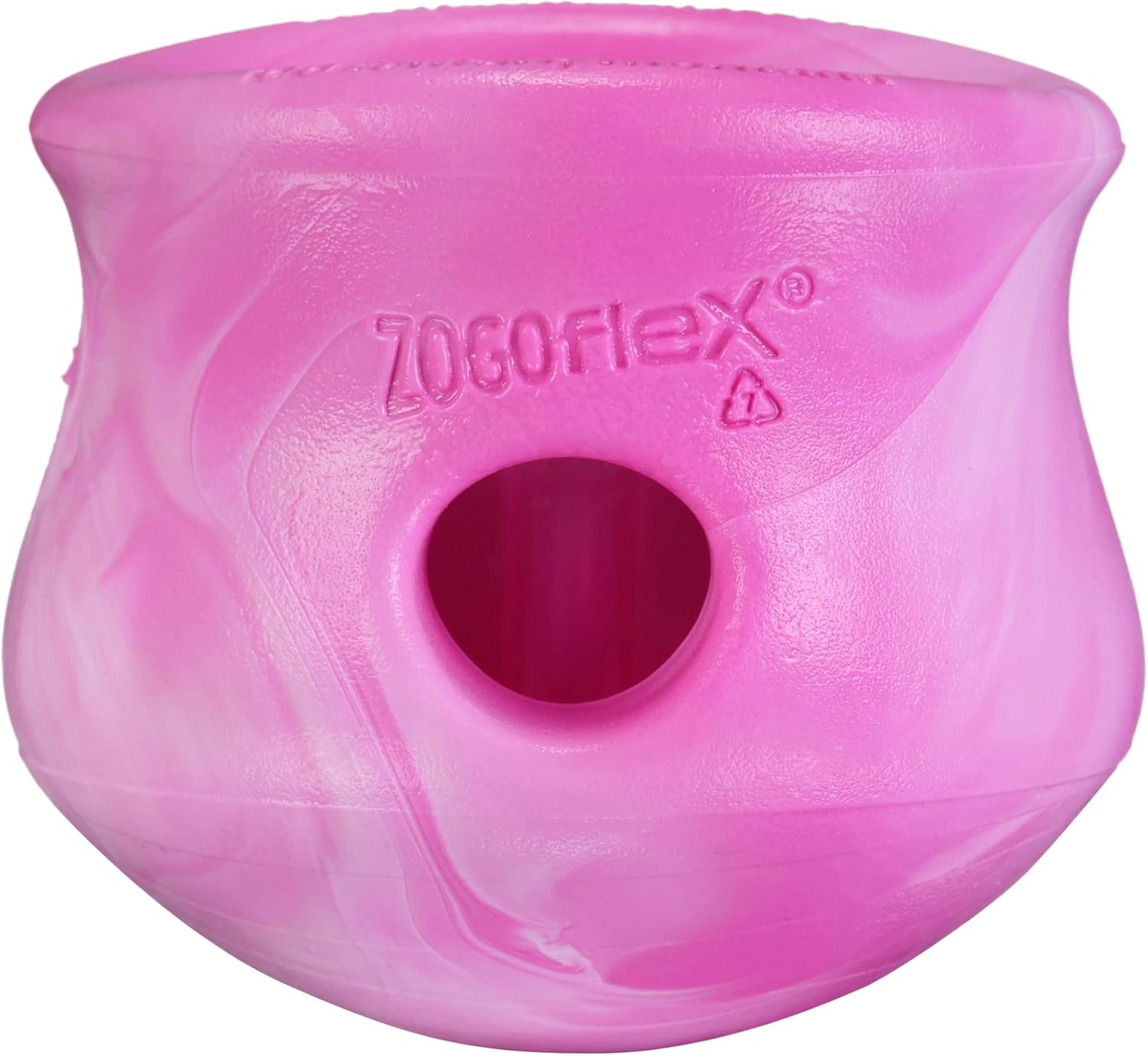 West Paw Zogoflex Toppl Treat Dispensing Toy Small Candy Swirl by West Paw - American Made