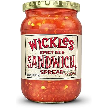Wickles Pickles Sandwich Variety Pack – Pickle Relish, Spicy Red Sandwich Spread and Pickle Chips by Wickles Pickles - American Made