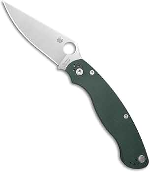Spyderco Military 2 CTS 204P Forest Green G-10 by Spyderco - American Made