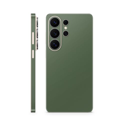 Phone Skin Compatible with Samsung Galaxy S26 Ultra - Solid Olive - Premium 3M Vinyl Protective Wrap Decal Cov by Vision Signs & Graphics - American Made