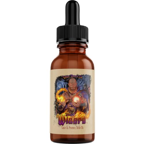 Fable Beard Co. Beard Oil - The Wizard, Bourbon, Toasted Vanilla Oats, Buttercream & Orange Zest, Natural Bear by Fable Beard Co. - American Made