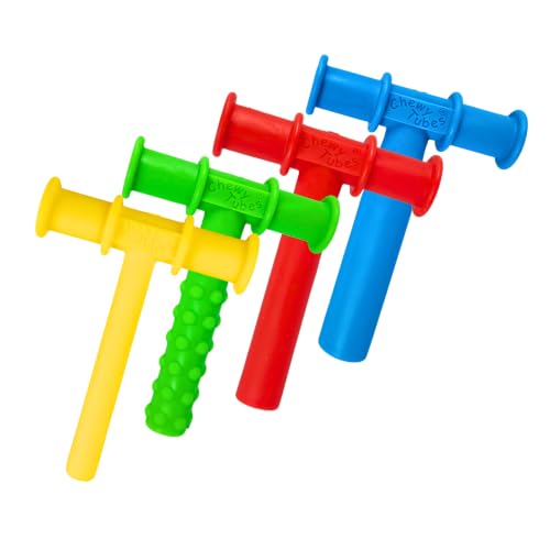 Chewy Tubes Full Line Bundle – Original Oral Motor Chewing Tool with Knobby Bitable Stem for Sensory Stimulati by Chewy Tubes - American Made