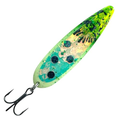 Beaver's Lures Magnum Trolling Spoon (Snotty Beaver) by Beavers Lures - American Made