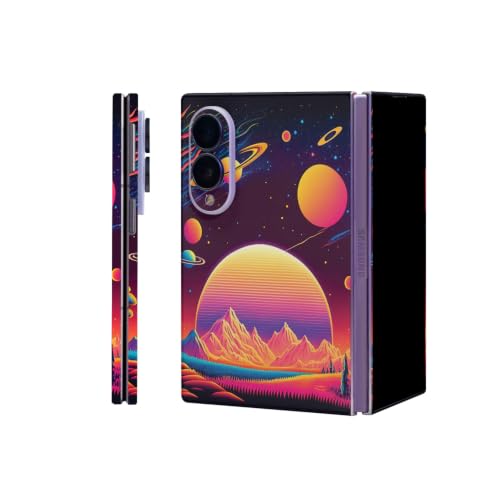 Phone Skin Compatible with Samsung Galaxy Z Fold 8 - Surreal Starscape - Premium 3M Vinyl Protective Wrap Deca by Vision Signs & Graphics - American Made
